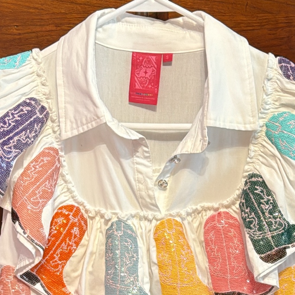 Colorful Embroidered Women's Dress